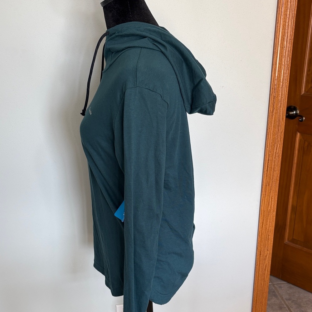Columbia Dark Teal Hooded Top - Picture 2 of 3